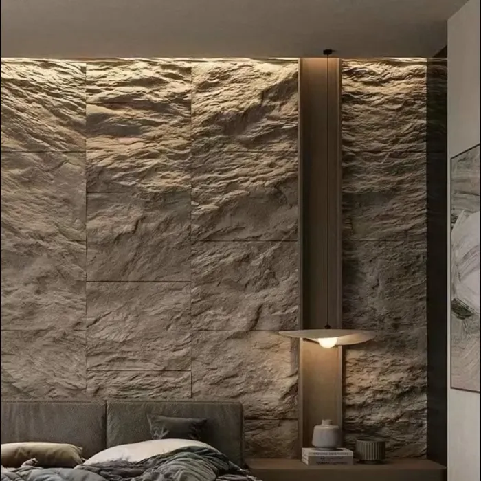 แผงเข้าข้างเทียมหินเห็ด PU