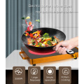 Household electric induction cooker