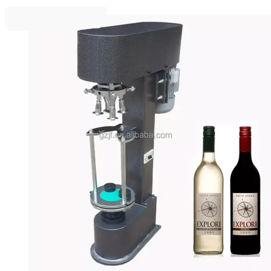 Semi-Automatic Whisky Vodka Wine Bottle Lids ROPP Thread Capping Machine