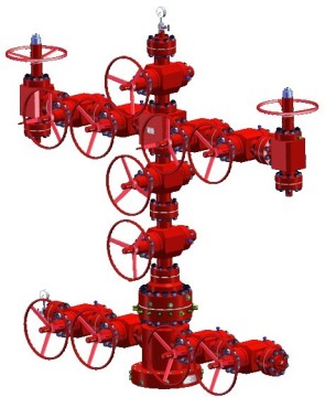 API standard wellhead equipment Christmas tree