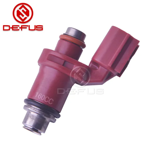 DEFUS auto parts new wine red color Motorcycle fuel injector for R15 motor 160cc petrol fuel nozzles