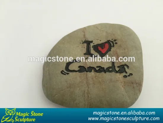 Cheap inspirational stone gift promotion