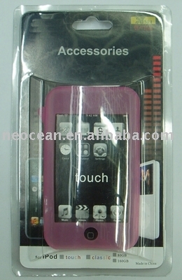 Sillicon Case for Ipod touch-shallow purple