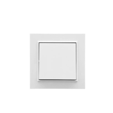 Interruttore da parete a due vie 10Ax con telaio rimovibile