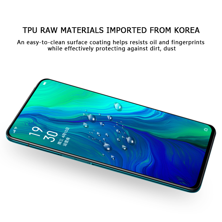 Oleophobic waterproof protective film OPPO Reno