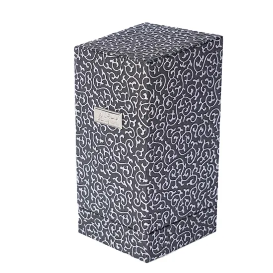 Custom Luxury Gray Paper Rigid Jewelry Gift Box Packaging