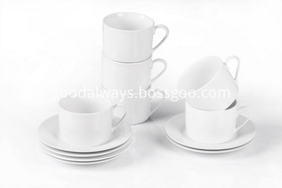SET OF 12 PCS CUP AND SAUCER