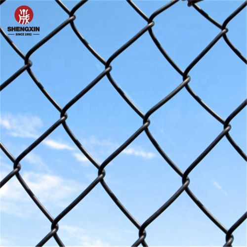 Chain Link Fence Galvanized Chain Link Fence In Steel Wire Mesh Factory