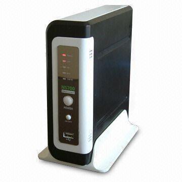 Network Home Server with 3 Piece High Speed USB 2.0 Host Ports, Supports Windows, MAC, and Linux