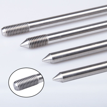 Batang bumi stainless steel berkinerja tinggi untuk perlindungan petir - Hot menjual elektroda tanah harga rendah