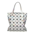 Geometric waterdrop pattern handbag vegan leather handbag crossbody shoulder bag fashion handbag