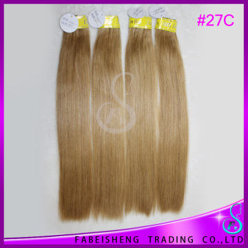Aliexpress china manufacturer high quality blonde brazilian hair color 27