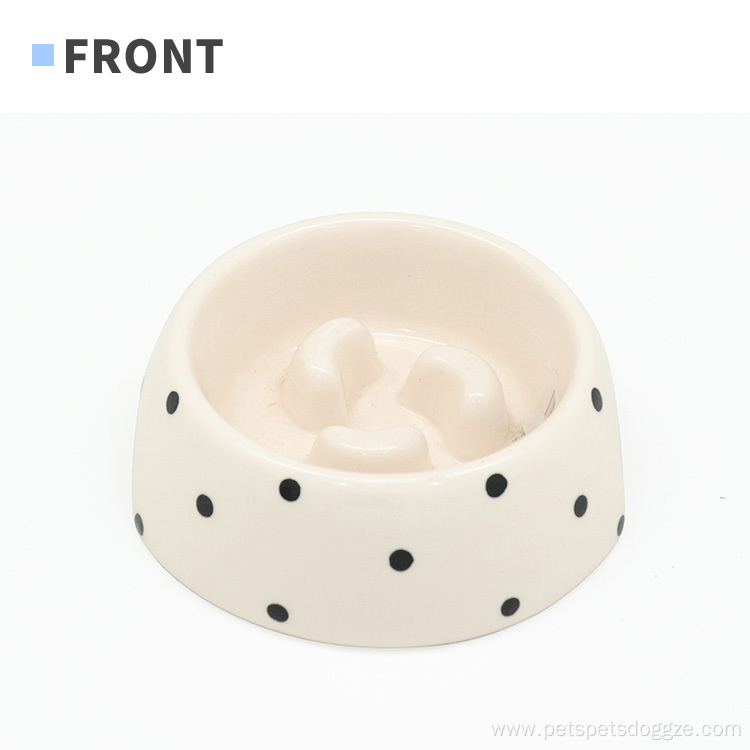 Dog Cat Water Ceramic Bowl Pet Food Bowl