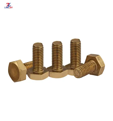 Copper Hex Bolt Screw Brass Hex Screw