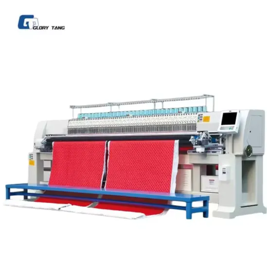 High Speed High Quality Quilting and Embroidery Machine from China For Textile" can be condensed to:

"China High-Speed Quilting and Embroidery Machine