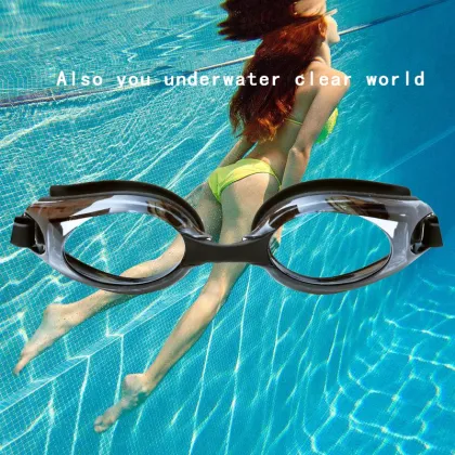 New Adult Silicone Anti-fog Swimming Coating Water Dioptric Swimming Goggles Glasses Myopia Swimming Glasses