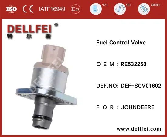 Diesel Fuel Scv Valve RE532250 for JOHNDEERE