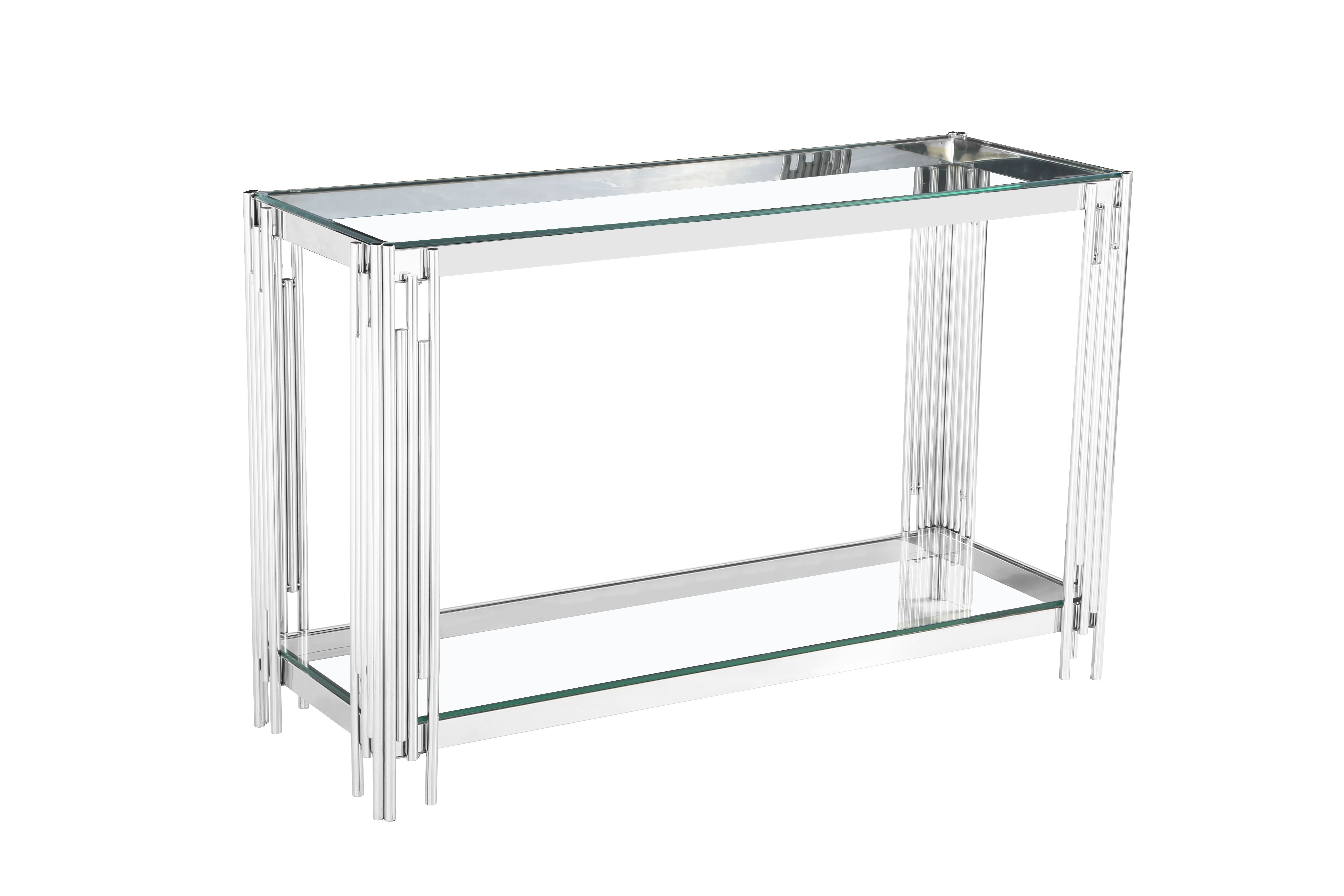 TL-AS19 console table with glass top