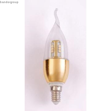 1.8W led candle light ,candle light bulb,candle led bulb