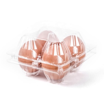 Customized 4 Packs Egg Tray: Disposable Packing Boxes for Fresh Eggs
