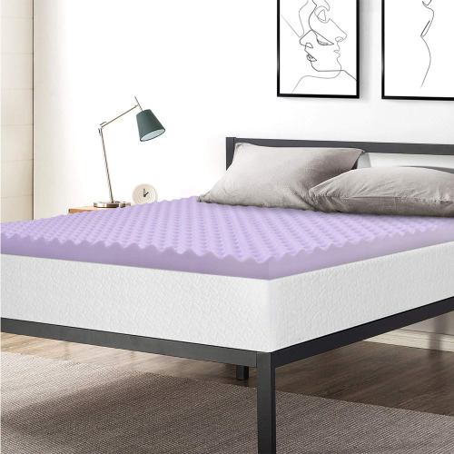 Comfity Light Person Friendly Egg Crate Twin Bed
