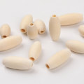 DIY Wood Beads cylinder 10x15mm