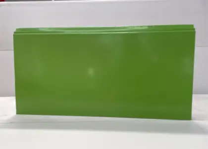 Green Flat Insulation Board Metal Exterior Wall Panel Polyurethane Core Panels