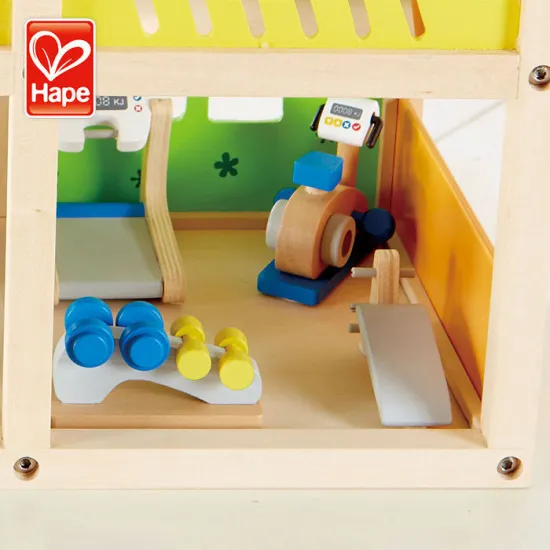 Learn kids educational block house toy