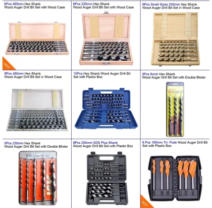 Wood Drills Tungsten Cutting Drilling Tools Twist Carbide