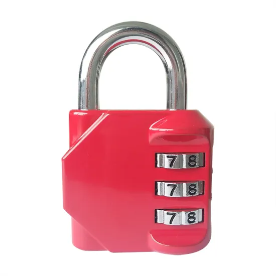 Best Quality 3 Digit Code Password Combination Padlock