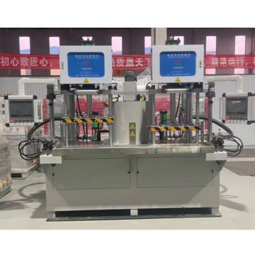 Double-station horizontal wax injection machine
