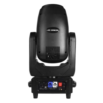 250W Beam Spot Wash Light: 3in1 LED Moving Head Stage Light for Weddings and DJ Parties