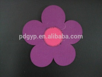 Colorful Decorative Laser Cut Felt Cup Mat
