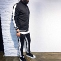 Mens Tracksuit Zip Up 고품질 사용자 정의