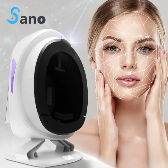 Multilingual Skin Scanner Analyzer: Mirror Facial Analyzer Machine