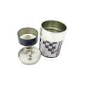 Tea Iron Boxes Round Tinplate Metal Tin Tea Tin Manufactory
