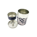 Round Tinplate Metal Tin Tea Tin