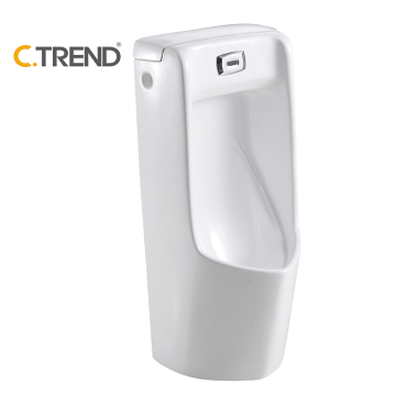 Modern Style Hot Selling Competitive Price WC Sanitary Ware Free Standing Automatic Flushing Ceramic Sensor Urinal for Home