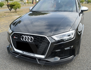 ST Style Carbon Fiber Front Lip for Audi RS3