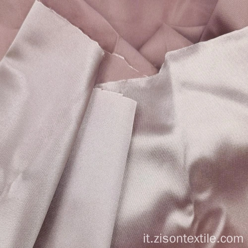 Cina Tessuti in raso elasticizzato elasticizzato in poliestere rosa  antivento Produttori