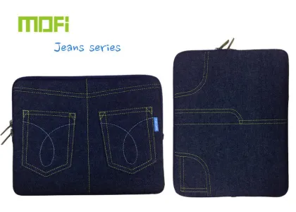 Custom Flannel Black / Blue Apple Tablet Protective Cases