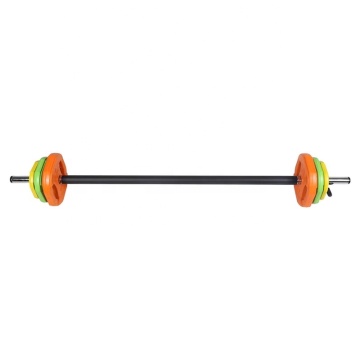 Adjustable 20kg Fitness Equipment Pump Set with Spring Collars: The Ultimate Gym Barbell Collection for Weight Lifting