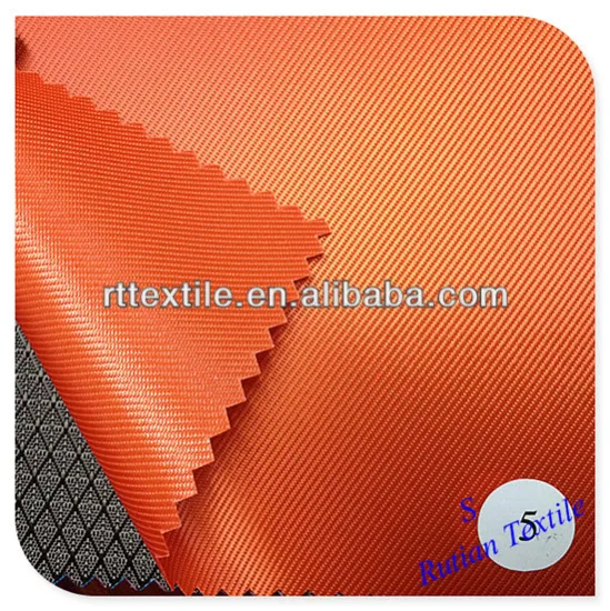 polyester FDY 300D twill PU coated, oxford fabric