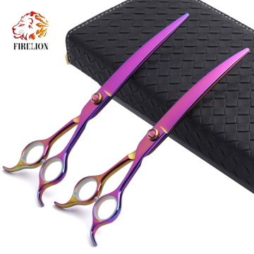 FIRELON 7.0/7.5 Inch VG10 Stainless Steel Pet Grooming Scissors
