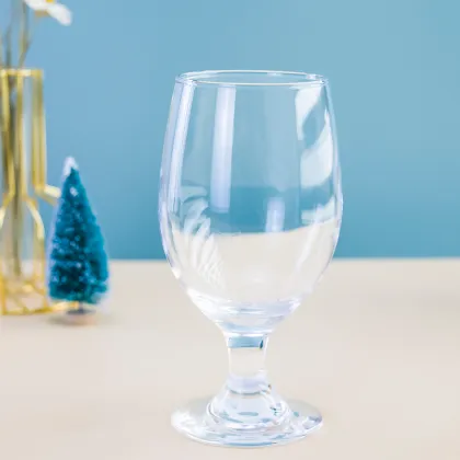 Transparent Crystal Stemware Snifter for Cognac, Brandy, and Wine - Modern Design 110z