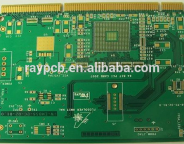 FR4 Green Solder Mask with BGA and Gold Finger Artwork