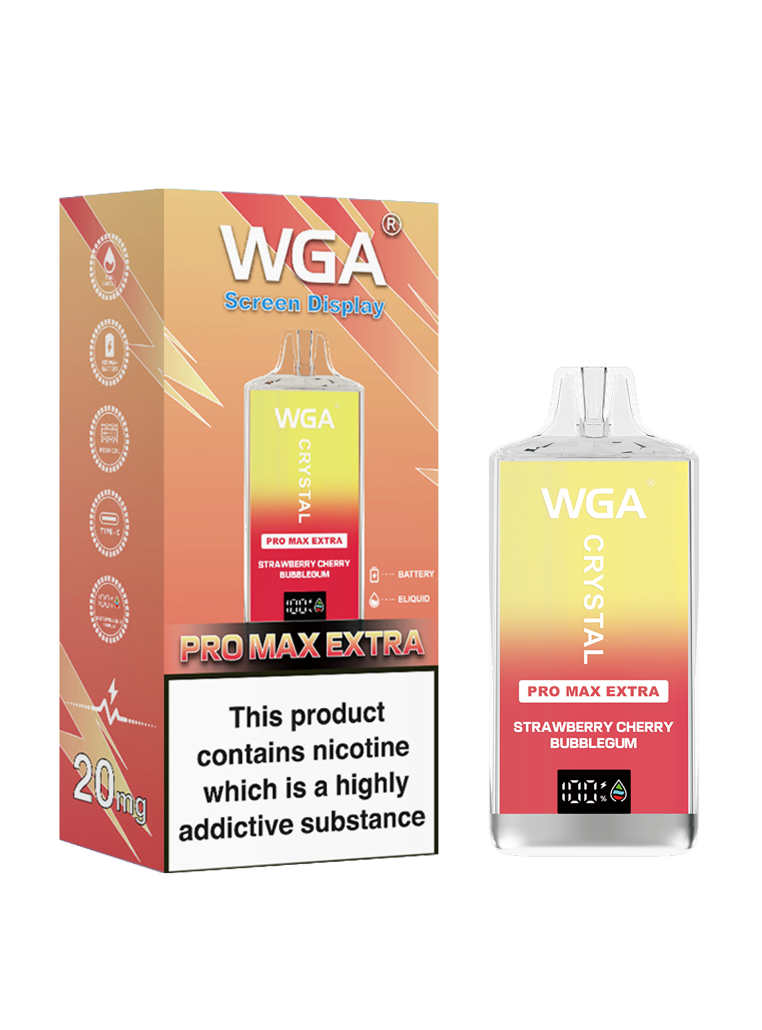 WGA Pro Max Extra 15000 Puffs EL ladu