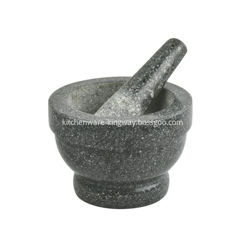 Granite Mortar and Pestle Herb Grinder