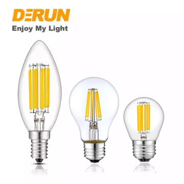 Vintage Amber LED LED Bulb E27 E26 B22 - FMT -A60