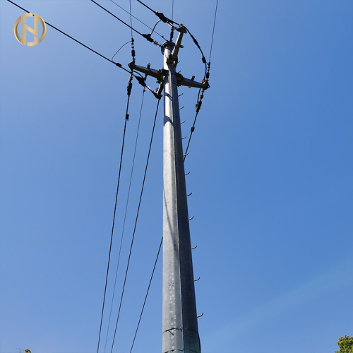 Poste de comunicación 40M con galvanizado.